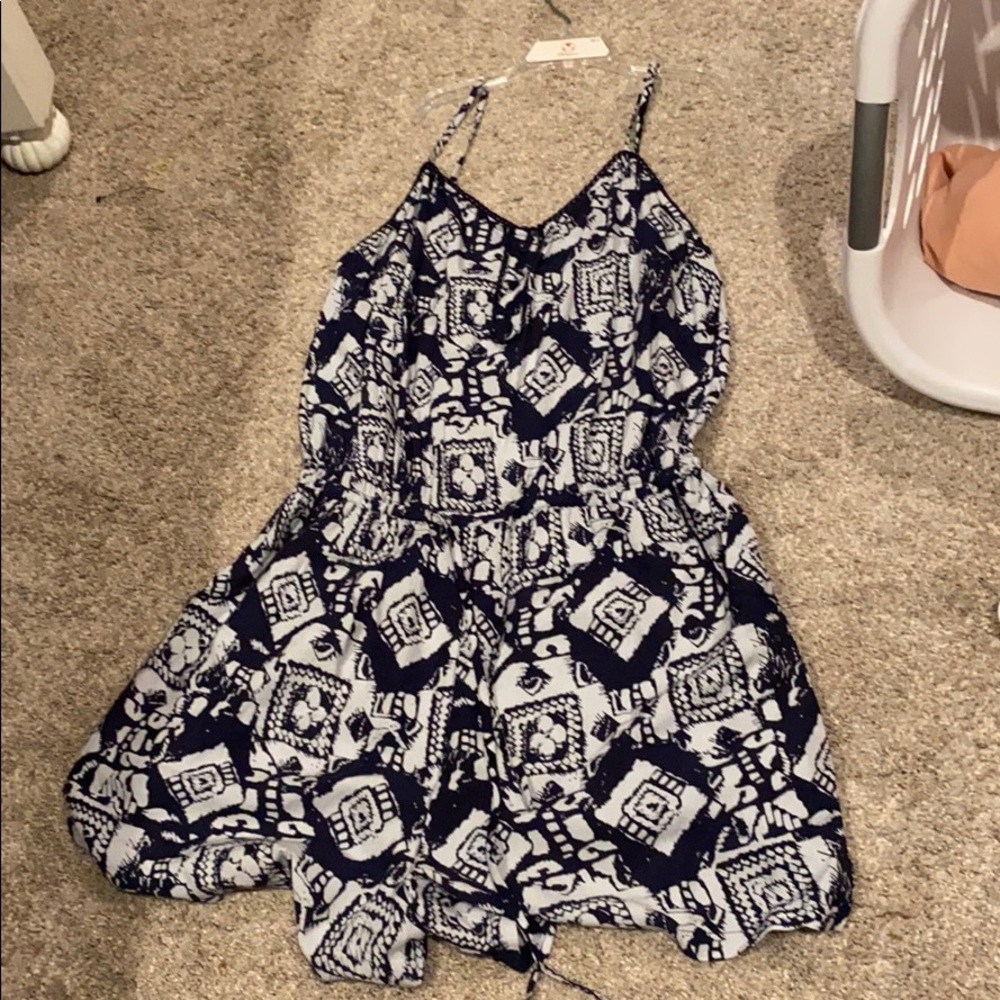 Selling cute navy summer romper